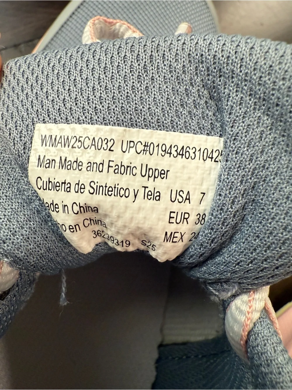 NWT Women's Athletic Works Summer Mesh Sneakers in Gray, Pink & Yellow Size 7